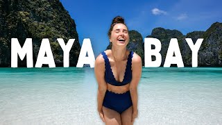 THE WORLDS MOST BEAUTIFUL BEACH Maya Bay amp Phi Phi Islands [upl. by Wills]