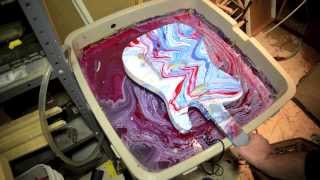 DIY Swirling a Guitar body with Testors Enamels  AMAZINGLY SIMPLE [upl. by Partan]