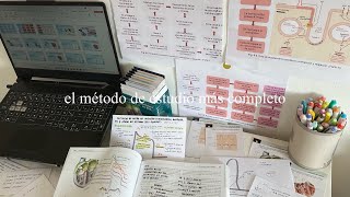 cómo estudio materias médicobiológicas · el método de estudio más eficaz que he probado [upl. by Nemsaj]