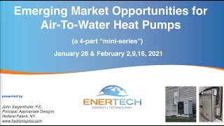 Example Systems Using Enertech Air to Water Heat Pumps [upl. by Rabah]