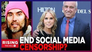 RFK JR On Russel Brand Calls To STOP CENSORSHIP On Social Media [upl. by Ahsain164]