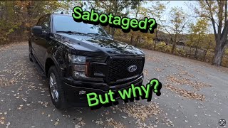 I stole a sabotaged F150 from the Copart auction Nice try guys [upl. by Eintruok]