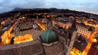 Ascoli Piceno  Città delle 100 torri  AP Drones [upl. by Gurney472]