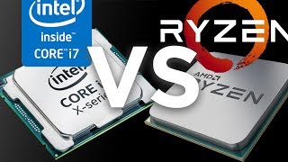 AMD Ryzen VS Intel Core X  Price To Performance [upl. by Yenoh]