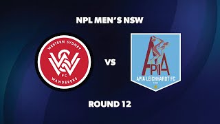 NPL Men’s NSW Round 12 Western Sydney Wanderers FC v APIA Leichhardt FC [upl. by Brathwaite]