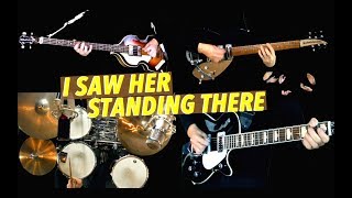 I Saw Her Standing There  Instrumental Cover  Guitars Bass and Drums [upl. by Shaffer]