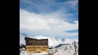 Loveland Pass Colorado gopro semi [upl. by Varini]