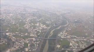 着陸台中機場 Landing Taichung Airport Taiwan [upl. by Lavinia]