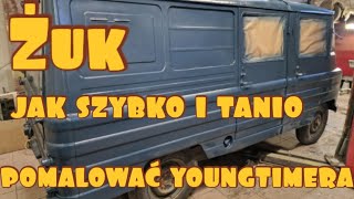 unikatowy Żuk czyli jak szybko i tanio pomalować youngtimera [upl. by Atsirhcal]