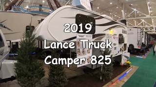 2019 Lance Truck Camper 825 [upl. by Besnard]