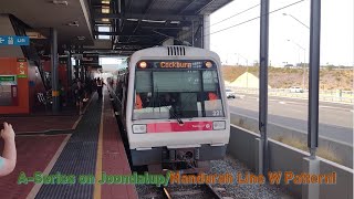 ASeries Trains on the Joondalup amp Mandurah Lines Part 1 Stirling  Cockburn [upl. by Allenaj]