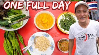 A Day In The Life of a Food Vlogger 🌶️ EVERYTHING I Eat in One Day at Home 🇹🇭 Bangkok Thailand [upl. by Monie]