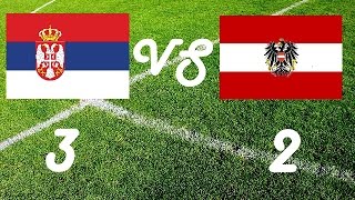 Serbien gegen Österreich Wm Quali 2018 3 [upl. by Rann]