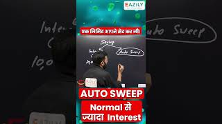 Autosweep Facility in Saving Account banking savingaccounts charteredaccountant [upl. by Anirad]