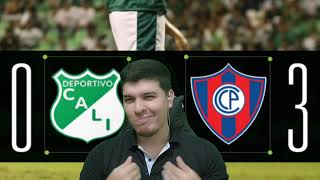 Deportivo Cali 0  3 Cerro Porteño  desilusionado de algunos refuerzos de la pava no se ve nada [upl. by Jacquelyn429]