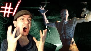 Outlast  Part 1  SO FREAKING SCARY  Gameplay Walkthrough  CommentaryFace cam reaction [upl. by Ursal934]