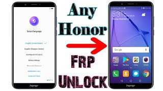 Any Huawei Honor 2019 Bypass Google Account Lock New Method [upl. by Parrnell915]