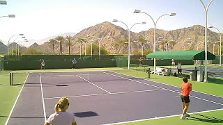 Dominika Cibulkova amp Francesca Schiavone  Indian Wells Practice 31211 [upl. by Millford]