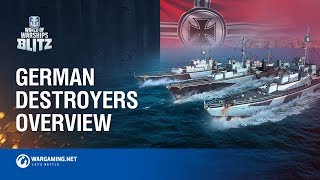 German Destroyers Stats and Performance [upl. by Kary549]