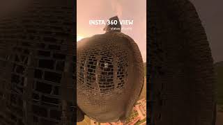 statue of unity  statue of unity insta 360 view monsoon travel travelling travellife travel [upl. by Ezana121]