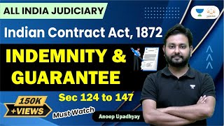 Indian contract Act 1872  Indemnity amp Guarantee sec 124147  Linking Laws  Anoop Upadhyay [upl. by Rhea]