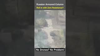 Where Were the Drones Russian Armor Advances Unhindered [upl. by Lebazej]