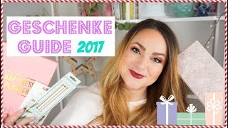 GESCHENKE GUIDE 2017 [upl. by Nnep]