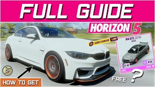 How To Get 2016 BMW M4 GTS Forza Horizon 5 Forzathon Weekly Challenge Ultimate Driving Machine FH5 [upl. by Ling]