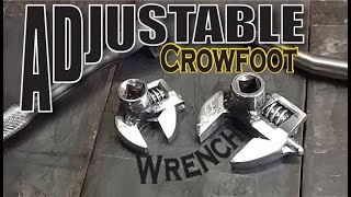 DIY Adjustable CrowFoot Wrench [upl. by Ibib486]