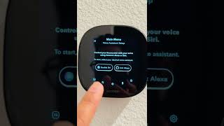 Add Ecobee thermostat in Siri ecobee ios apple tharmostat subscribe subscribetomychannel [upl. by Uticas899]