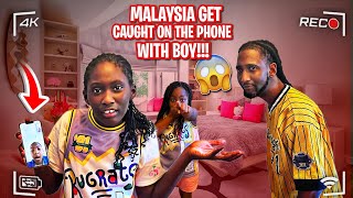 MALAYSIA GETS CAUGHT TALKING TO A BOY 👦🏽 ON THE PHONE TUNE IN TO SEE WHAT HER DAD DID😡😡😡 [upl. by Laetitia]