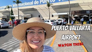 Puerto Vallarta Airport  PVR Departures and Arrivals [upl. by Aterg]