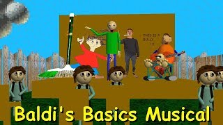 Baldis Basics Musical Full Game  Baldis Basics V132 decompiled Mod [upl. by Alasdair855]