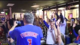 Go Cubs Go Fan Reactions to the 2016 Cubs World Series Win [upl. by Arahset841]