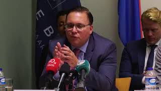 Press Conference on the signing of the Outline Agreement regarding Ennia  11042024 [upl. by Irrab]