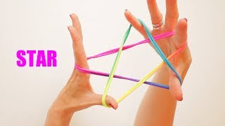 STRING TRICKS THE STAR String Figure Step By Step  Ztringz [upl. by Notkcorb]