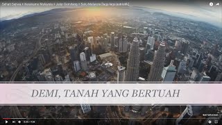 Sehati Sejiwa  Keranamu Malaysia  Jalur Gemilang  Satu Malaysia lirik [upl. by Oiceladni88]