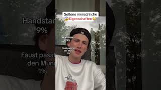 Seltene menschliche Eigenschaften foryou youtubeshorts goviral viral noctan [upl. by Isaacson]