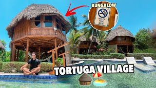 Así es el HOTEL de PLAYA más EXCLUSIVO de EL SALVADOR 🛖🏖 Tortuga Village [upl. by Kelila]