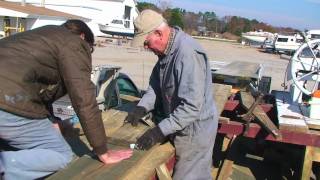 At Scotts Cove 112110 Goose Hunting Oyster Fritters and Deckboards [upl. by Xad]