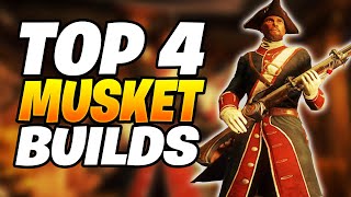 TOP 4 NEW Best MUSKET Builds In 2023  New World Musket Build 2023 [upl. by Gnouhp]