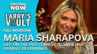 Tennis Star Maria Sharapova on Life on the Pro Tennis Circuit amp Her Humble Beginnings [upl. by Gurl131]