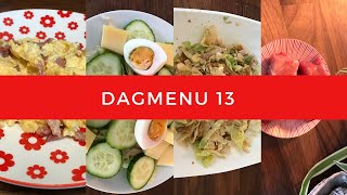 dagmenu 13  koolhydraatarm  Keto [upl. by Mulry]