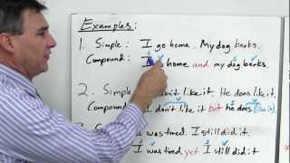 Simple sentences and compound sentences [upl. by Santoro]