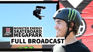 Monster Energy Skateboard MegaPark FULL COMPETITION  X Games California 2023 [upl. by Hasila]