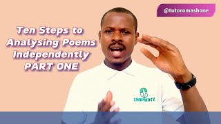 Ten steps to analysing poems independently part one of three [upl. by Cassius]