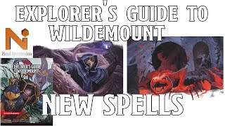 New Spells in Explorers Guide to Wildemount  Nerd Immersion [upl. by Godfree]