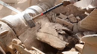 ASMR Master jaw Crusher Rubble Crusher Super Satisfying Rock Breaker Impact Crusher Work asmrsound [upl. by Hyams]