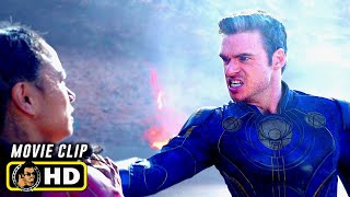 ETERNALS 2021 quotIkaris Vs Eternals Fightquot IMAX Clip HD Marvel [upl. by Nuahsed]