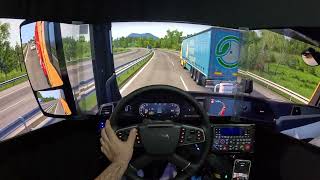 Euro Truck Simulator 2MOZA RACİNG TSW [upl. by Ayamat]